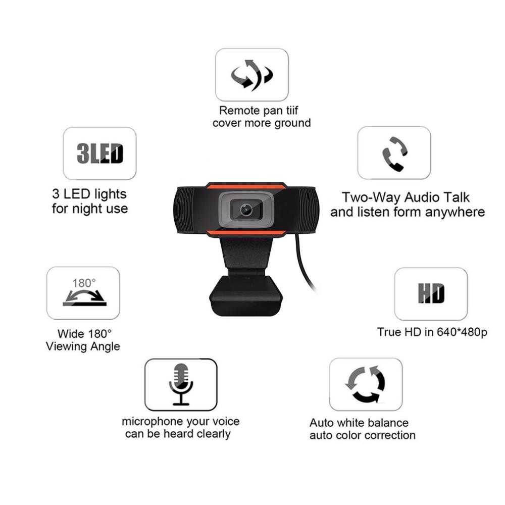 Webcam Hd 720p 090321 Tích Hợp Micro Cho Laptop | BigBuy360 - bigbuy360.vn