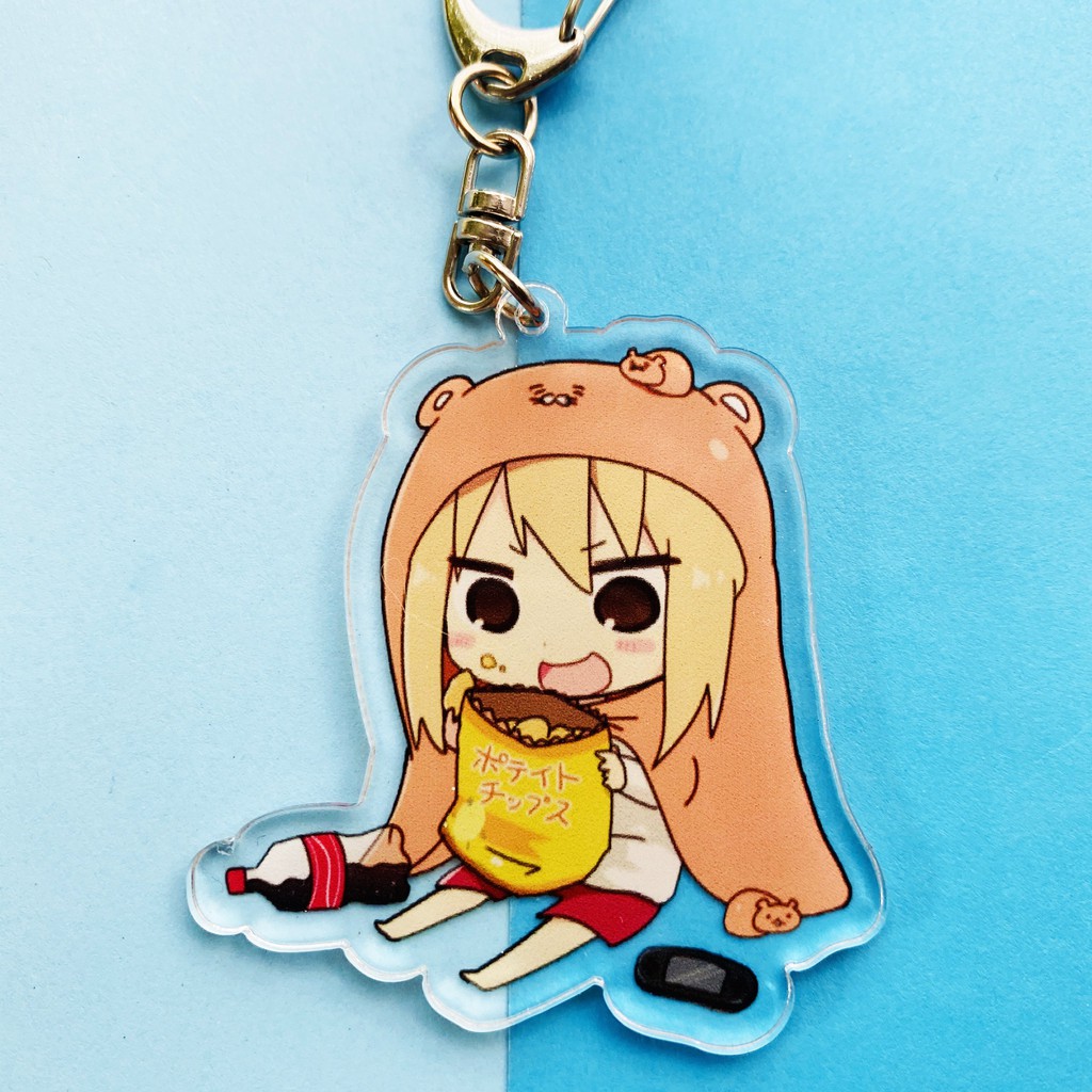 ( Mica trong acrylic) Móc khóa Himouto! Umaru-chan Cô em gái hai mặt ver cute in hình anime chibi