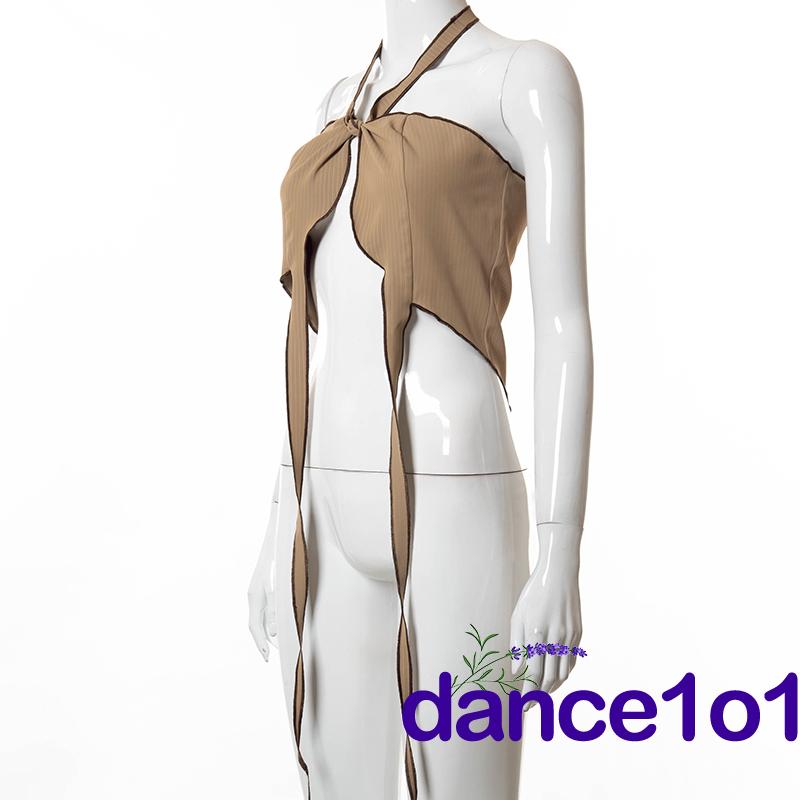 Áo Croptop Trễ Vai Hoạ Tiết Kẻ Sọc Cho Phái Nữ | BigBuy360 - bigbuy360.vn