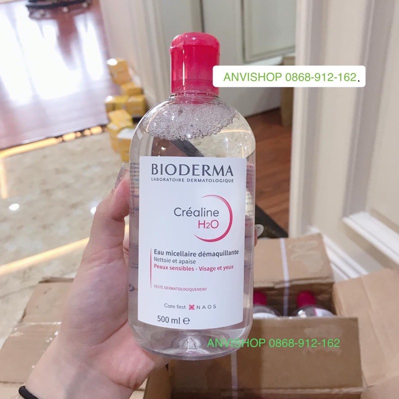 Nước tẩy trang Bioderma H2O Pháp ANVISHOP | BigBuy360 - bigbuy360.vn