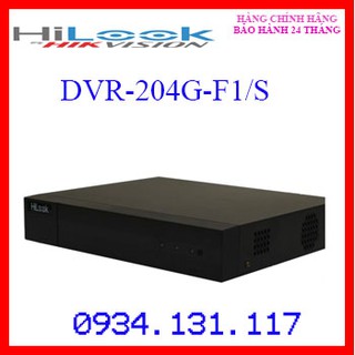 Đầu ghi hình TVI-IP 4 kênh HILOOK DVR-204G-F1(S)