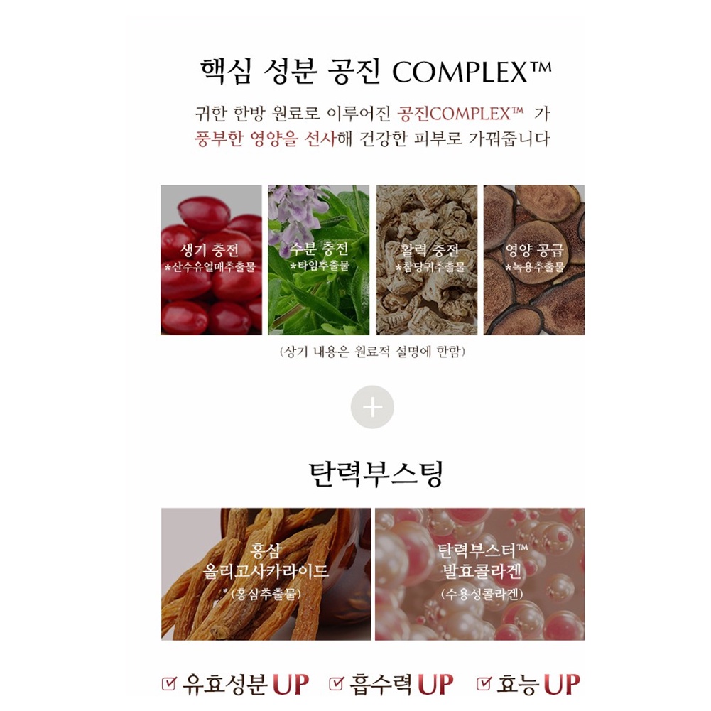 Set 20 mẫu kem dưỡng/ tinh chất Chogongjin Sosaeng Jin 20ml