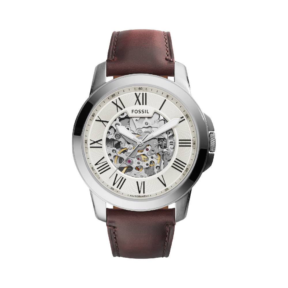 Đồng hồ nam Fossil Automatic - Leather Strap - Đồng hồ cơ bảo hành 2 năm