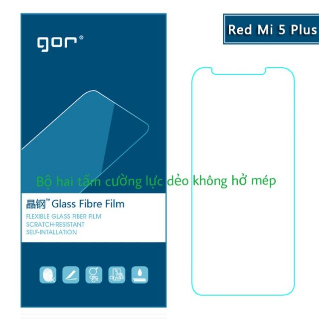 Kính cường lực Redmi Note 11s 5G hiệu Gor trong suốt không full màn ( tặng keo mép )