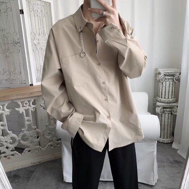Sơmi hot hit kèm ảnh thật( 3 màu đen trắng nude kèm )