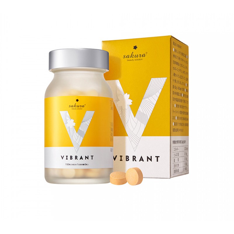Viên uống trắng da, ngăn ngừa sạm nám Sakura Vibrant 150 viên | BigBuy360 - bigbuy360.vn