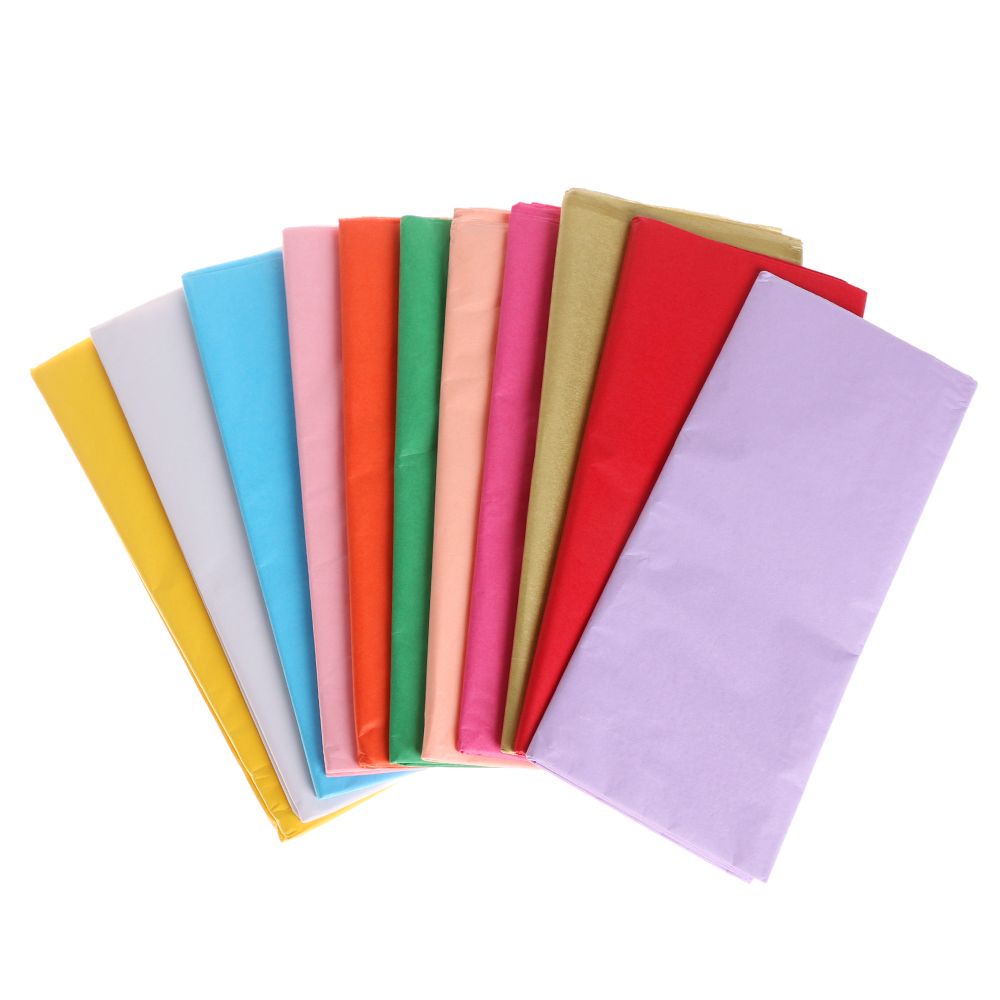 Set 10 túi giấy làm quà tặng phong cách origami trang trí thủ công cho đám cưới nhiều màu tùy chọn