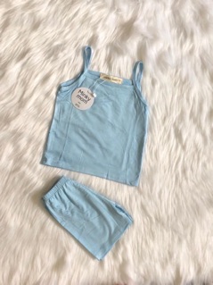 Set dây cotton thun lạnh cho bé gái 5-15kg