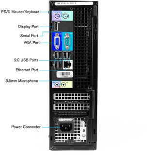 Case Máy Bộ Dell Optiplex 790 SFF - 2GB RAM, HDD160GB