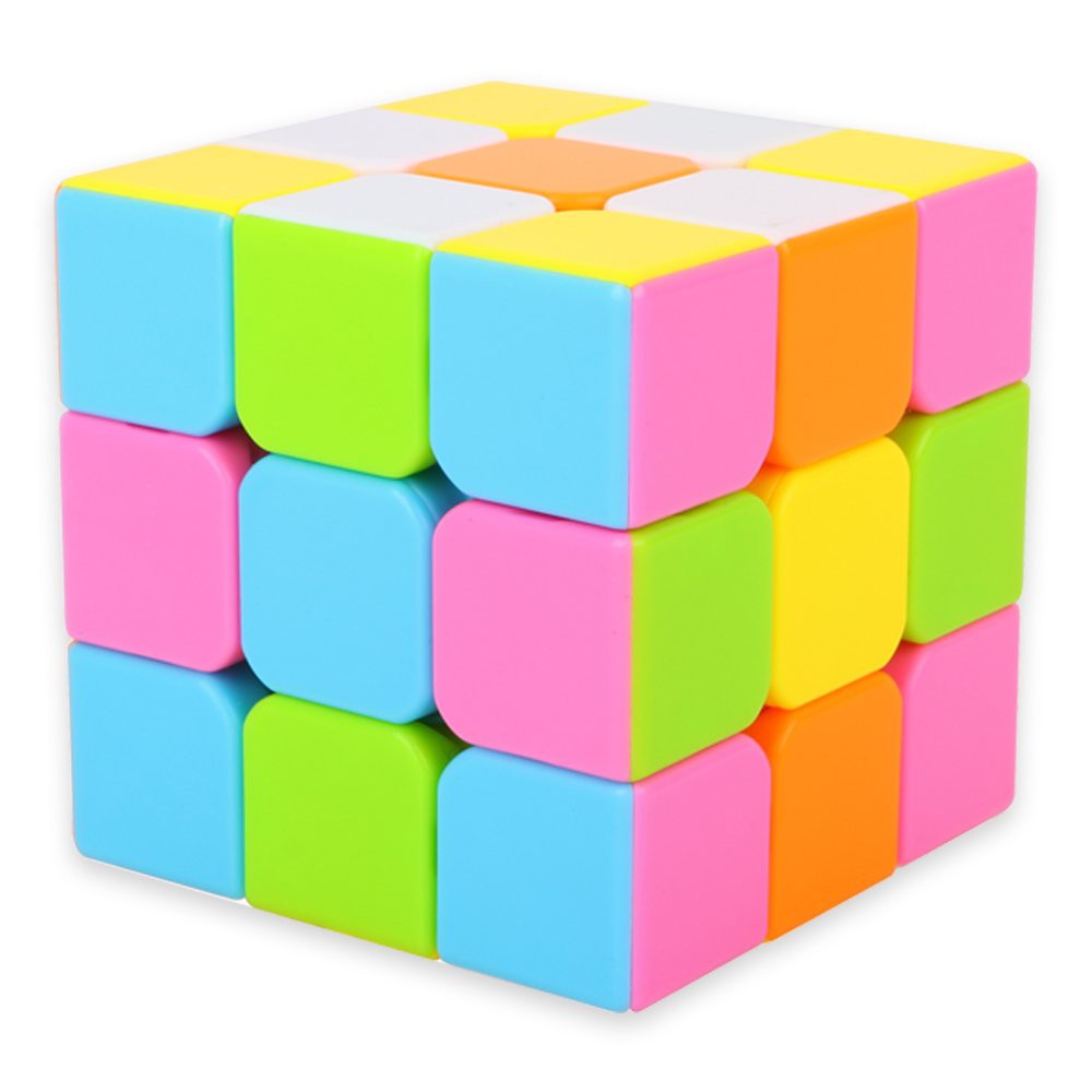 Sale !!! Rubik 3x3x3 Xoay Trơn, Không Rít, Độ Bền Cao, Màu Sắc Đẹp. Khối Rubic 3 Tâng Đồ Chơi Thông Minh Cho Bé (1559 )