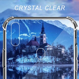 Samsung Galaxy A10s Bumper Case Airbag Shockproof Clear Case Covers