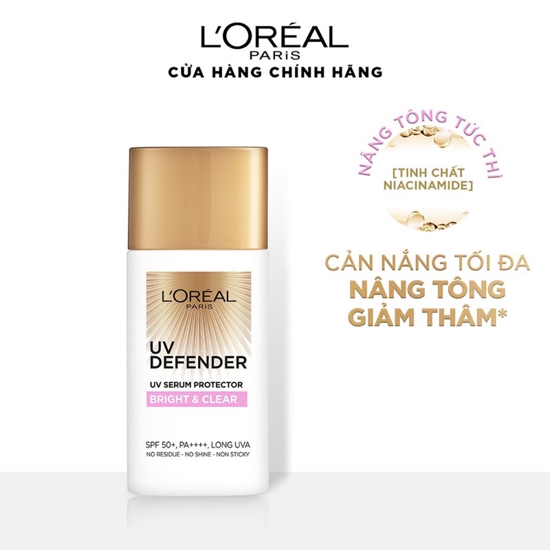 Kem chống nắng L'oreal UV Defender SPF50+ PA++++ (Loreal UV Defender)