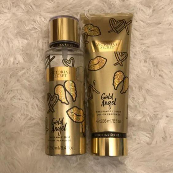 Mẫu thử xịt thơm Body Mist Victoria's Secret  - Gold Angel 250ml | BigBuy360 - bigbuy360.vn