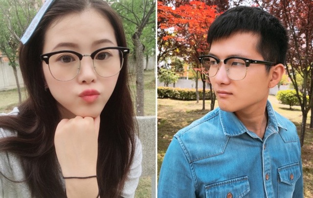 Gọng cận rayban 1/2 unisex cho cả nam và nữ