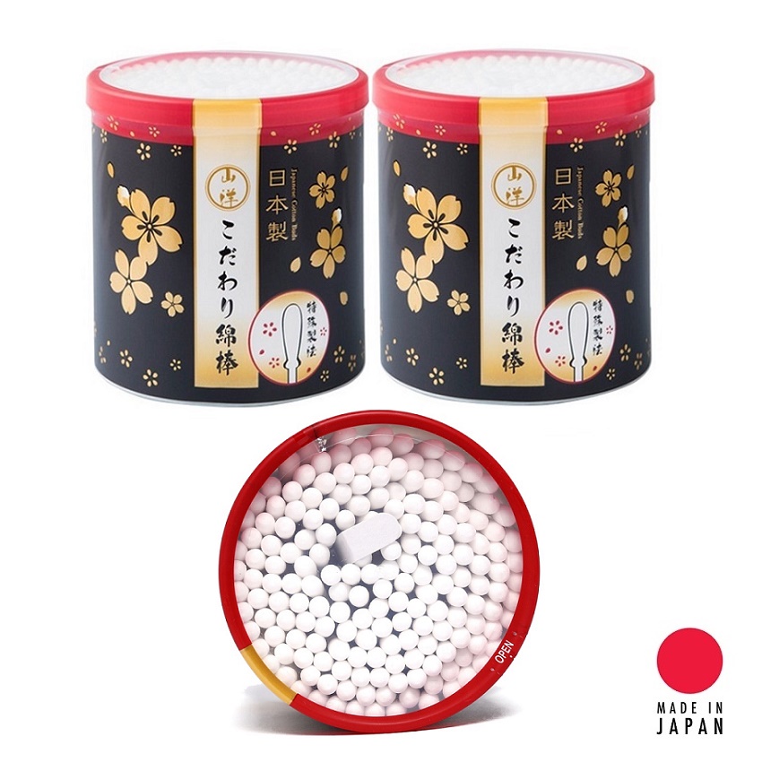 Hộp 180 bông ngoáy tai cao cấp cho người lớn Kokubo Nhật Bản