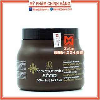 Ủ tóc - kem ủ tóc phục hồi tái tạo cấu trúc macadamia star 500ml chính hãng
