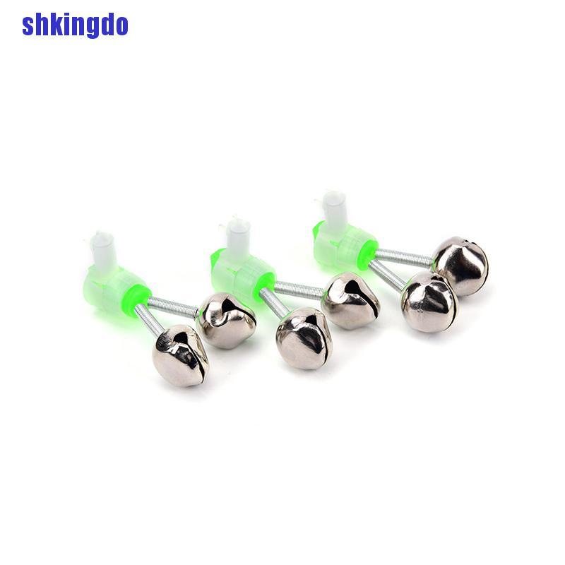 Set 10 Chuông Báo Cá Cắn Câu Màu Xanh Lá