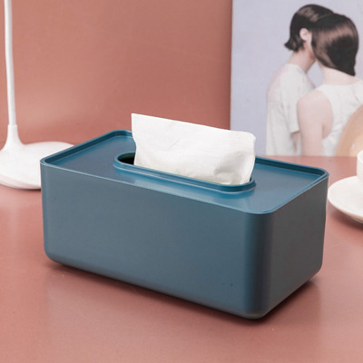 Hộp Nhựa Đựng Khăn Giấy Kiểu Dáng Đơn Giản Tiện Lợi