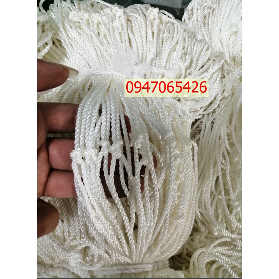 Lưới chắn cầu thang sợi nylon  rộng 0,8 dài 10 (mắt 10cm)