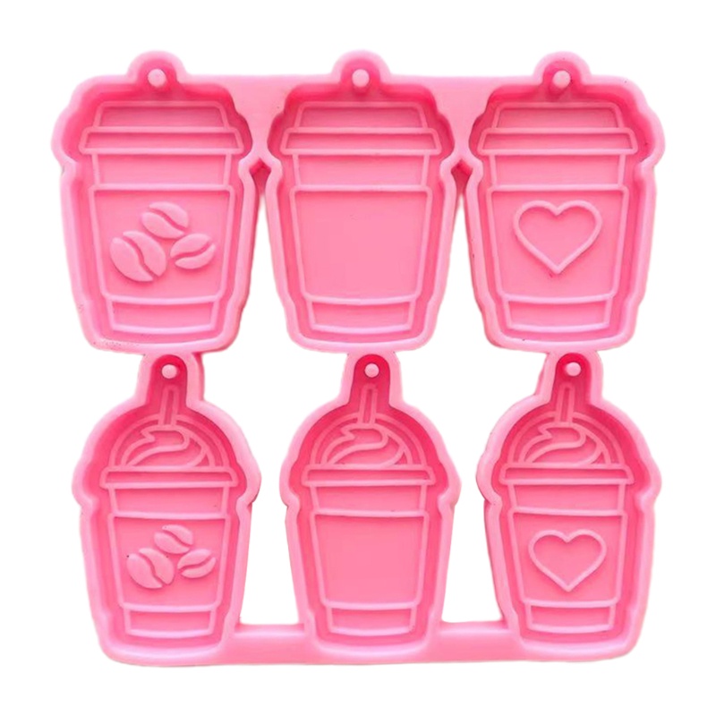 Khuôn Làm Móc Khóa Bằng Nhựa Resin DIY