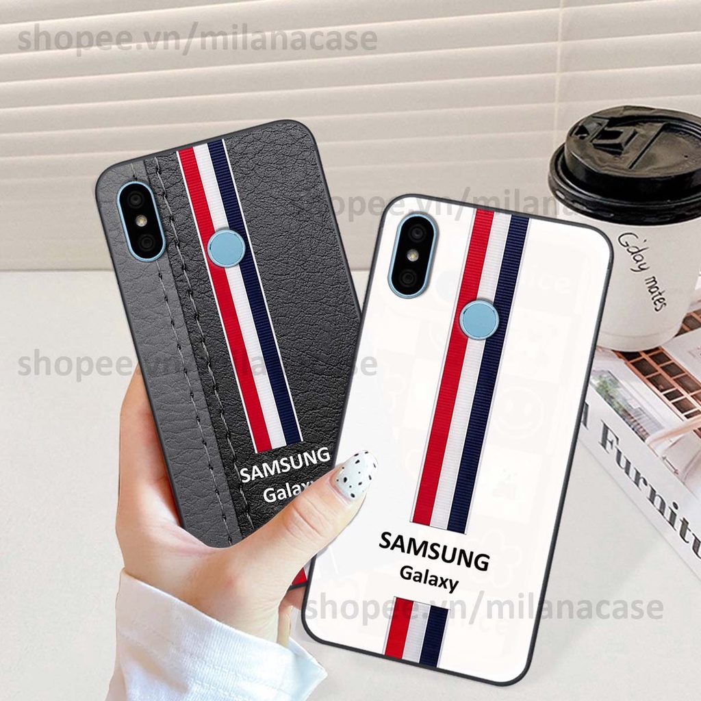 Ốp Xiaomi Redmi 6 Pro / Mi A2 Lite in giả da phong cách thể thao, cá tính, thời trang