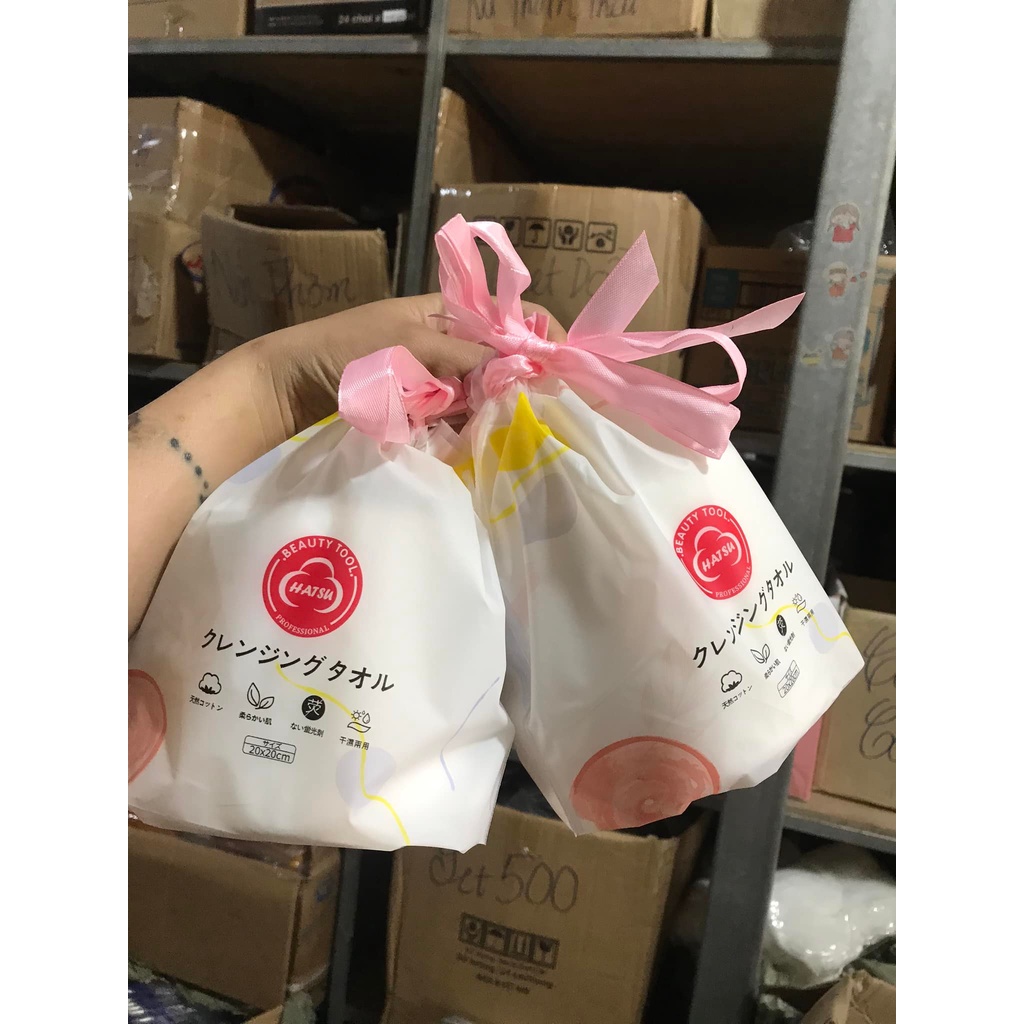 CUỘN KHĂN MẶT KHÔ ĐA NĂNG, CUỘN TẨY TRANG COTTON SIÊU MỊN - 120 MIẾNG