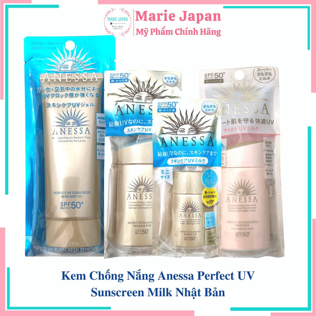 Kem Chống Nắng Anessa Perfect UV Sunscreen Milk Nhật Bản