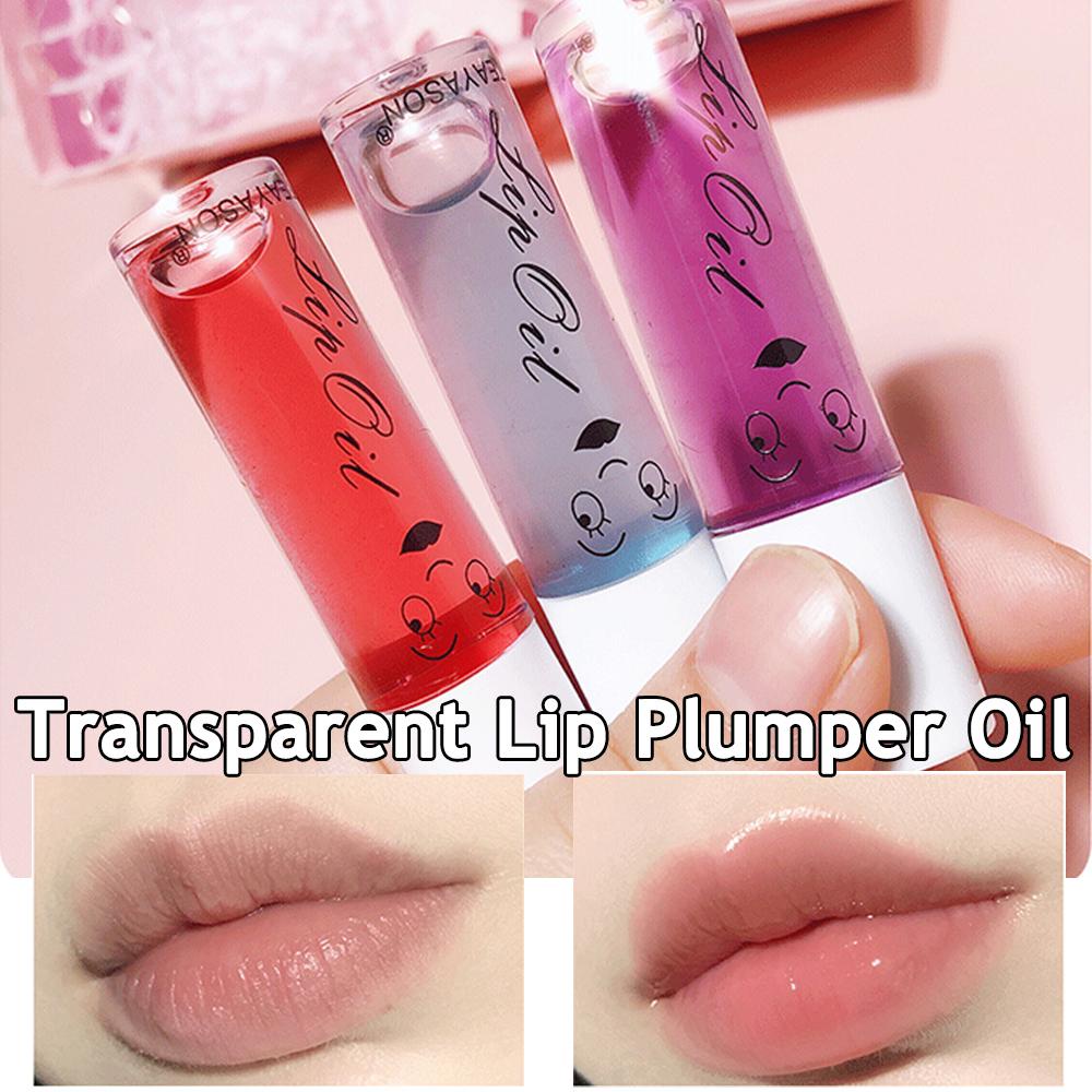 OCEANMAP Dầu Dưỡng Môi Trong Suốt Hương Trái Cây Dưỡng Ẩm Cho Đôi Môi Căng Mọng