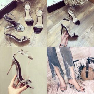 Giày cao gót quai ngang xỏ ngón