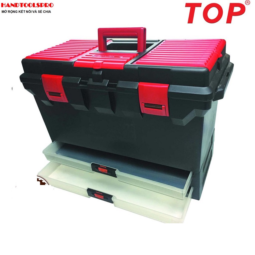Thùng Đồ Nghề Nhựa 802 TOP 560 x 278x 370mm   TB-802