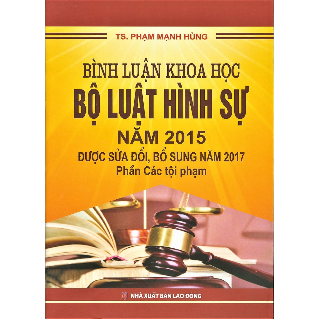 Combo Sách Bình luận khoa học Bộ luật hình sự năm 2015 Và Bộ luật tố tụng hình sự năm 2015