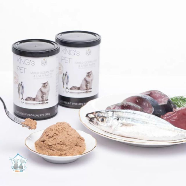 [HSD 05/2024] Pate Tươi King’s Pet 4 Vị - Lon 380gr