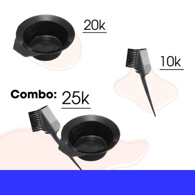 DỤNG CỤ NHUỘM TÓC TẠI NHÀ