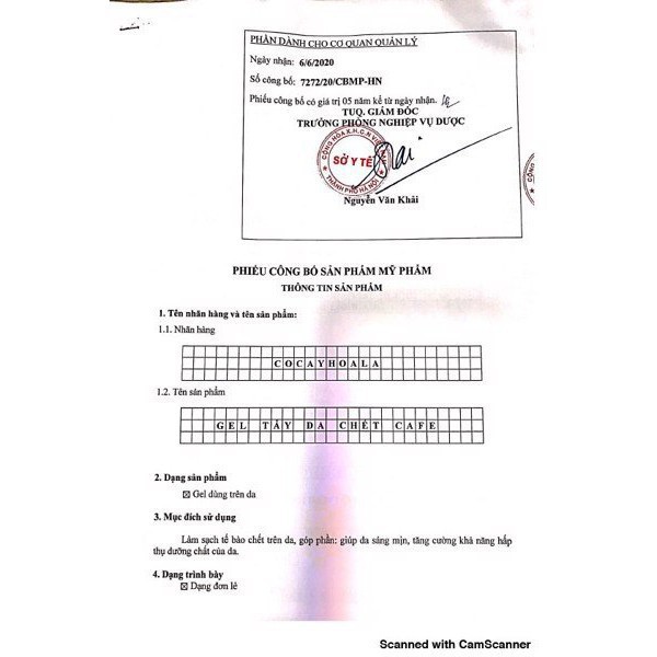 Gel tẩy da chết cà phê Cỏ Cây Hoa Lá giúp nhẹ nhàng lấy đi lớp da chết mà không gây bào mòn da và khô da. | BigBuy360 - bigbuy360.vn