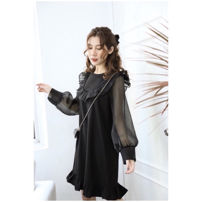 [HOT] Đầm suông freesize dài tay