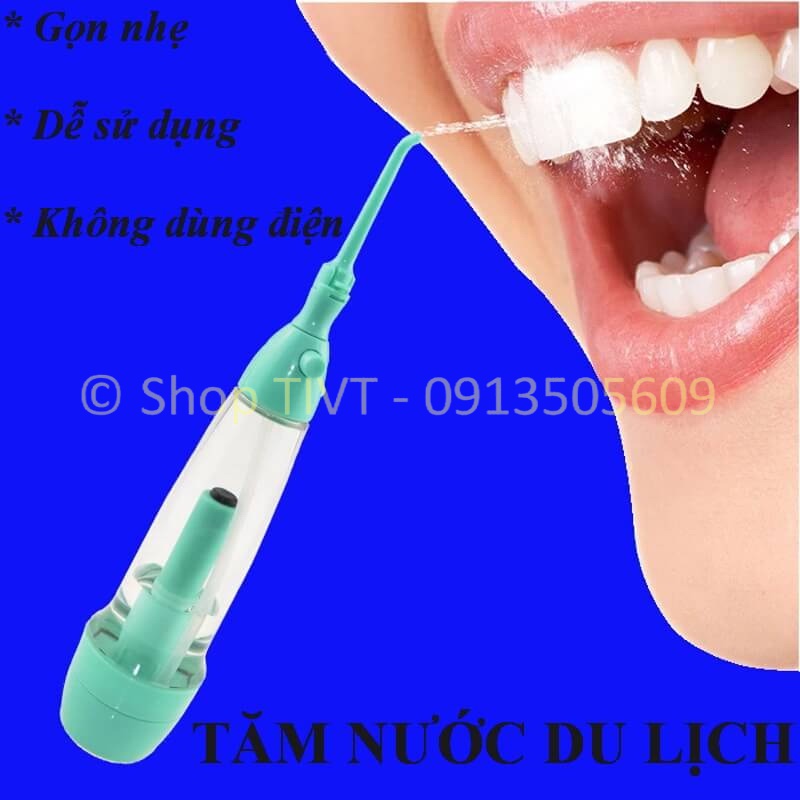 Tăm nước cá nhân, tạo áp lực nước bằng tay,an toàn, đơn giản dễ sử dụng gọn nhẹ dễ dàng mang theo đi làm, du lịch-TIVT