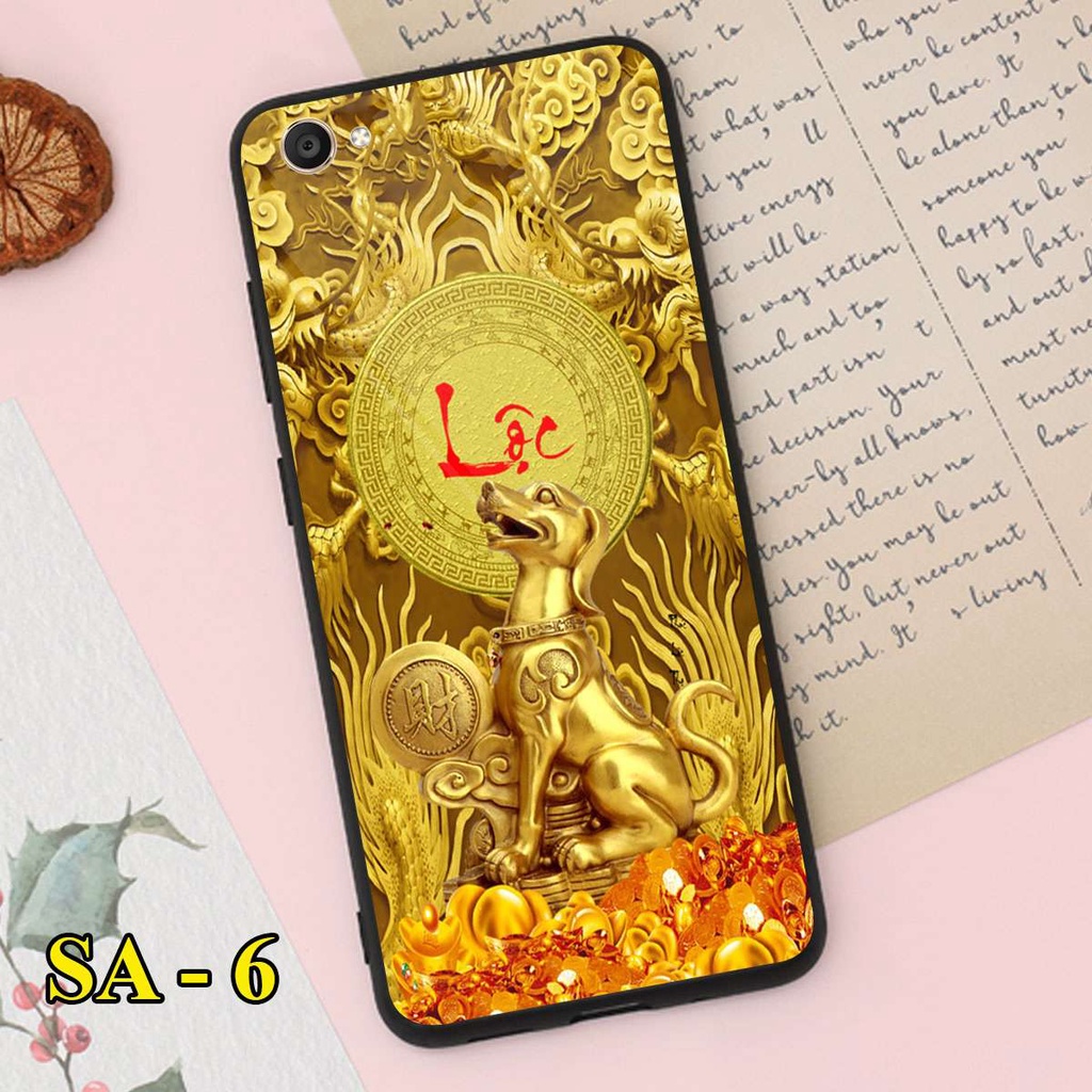 Ốp lưng 12 con giáp tài lộc cho Vivo Y53 - Vivo Y55 - Vivo V5 in kính sắc nét, sáng bóng