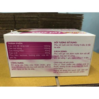 Cốm lợi sữa hạt bông thông thảo cho mẹ bầu và cho con bú
