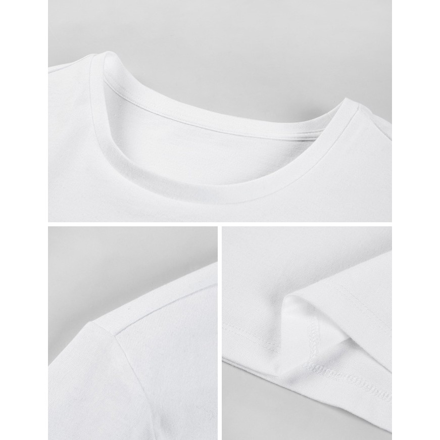 Áo Lót Nam Cổ Tròn HLA Business Commuter Crew Neck Short Sleeve Tee