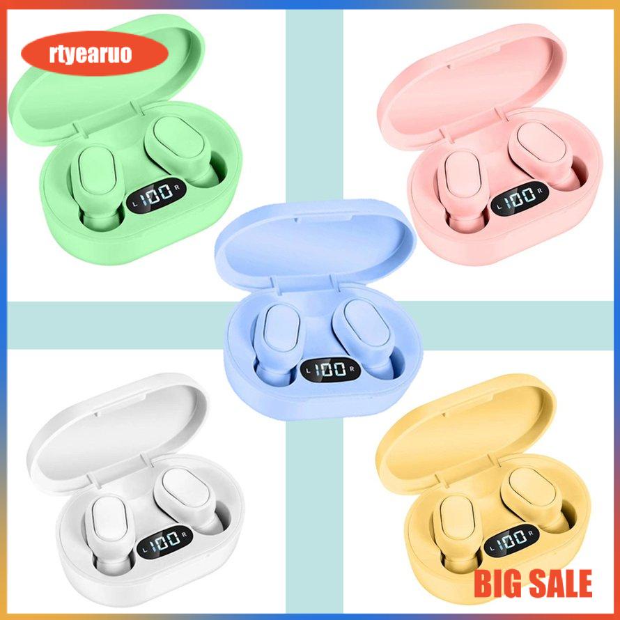 Tai nghe không dây E7S Điều khiển cảm ứng không dây trong tai Tai nghe nhạc thể thao