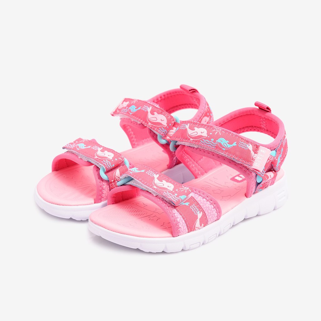 Sandal bé gái BlTIS 24-27 ❤️FREESHIP❤️ Dép quai hậu nhỉ cá heo quai dán đế siêu nhẹ DEG000500