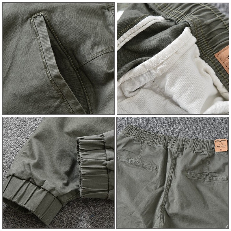 Quần dài nam AOKANG lưng thun màu sắc đơn giản thời trang