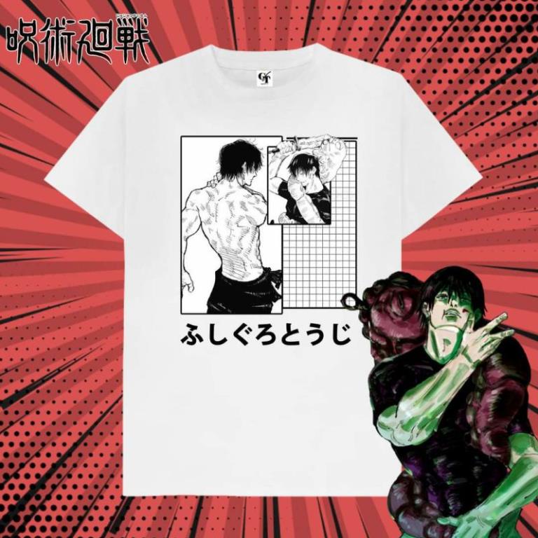 Áo phông Jujutsu Kaisen - Fushiguro Toji ngắn tay cực ngầu giá tận xưởng