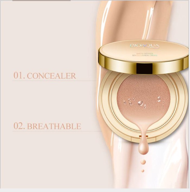 Phấn Nước Bioaqua BB Cream Air Cushion vỏ vàng sang chảnh | BigBuy360 - bigbuy360.vn