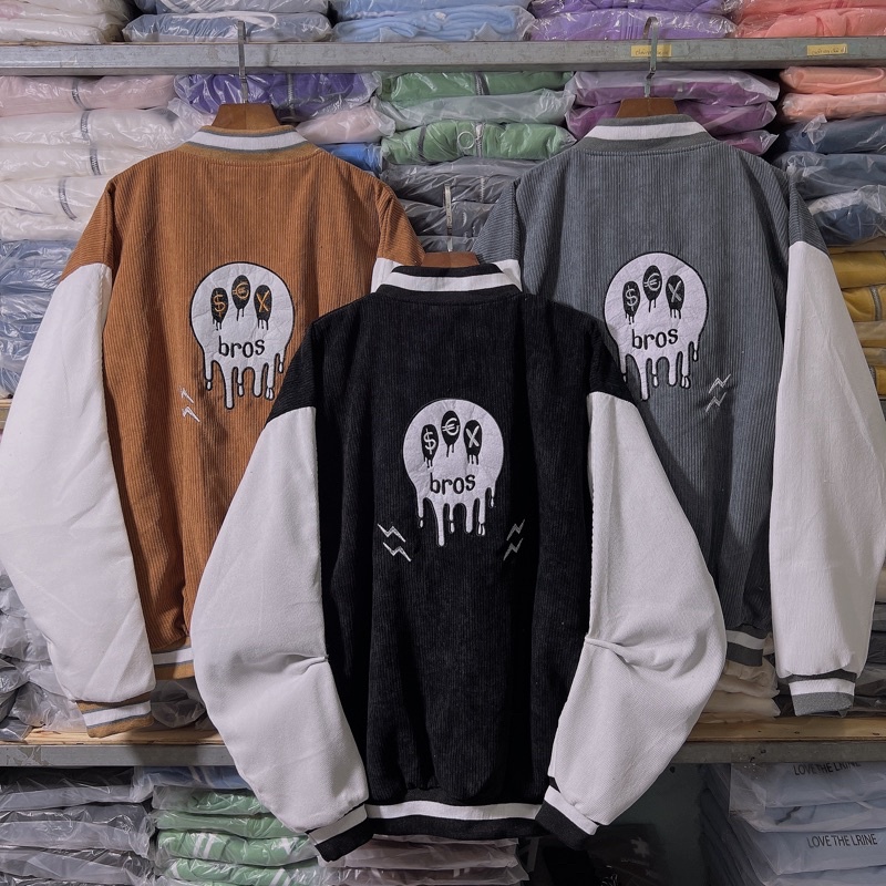 Áo Khoác Bomber Jackets Nam Nữ Cặp Kaki 2 Lớp Cao Cấp Áo Khoác Đôi 2 KHOÁ KÉO - AK1015