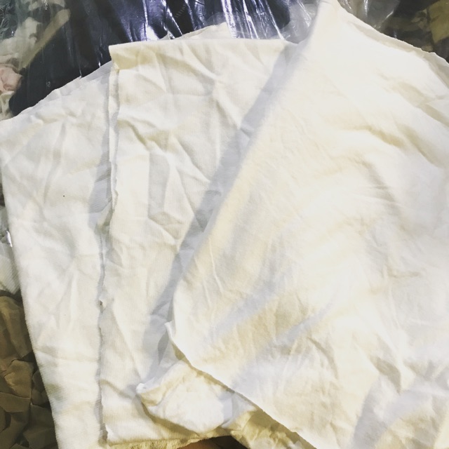 Vải lau trắng