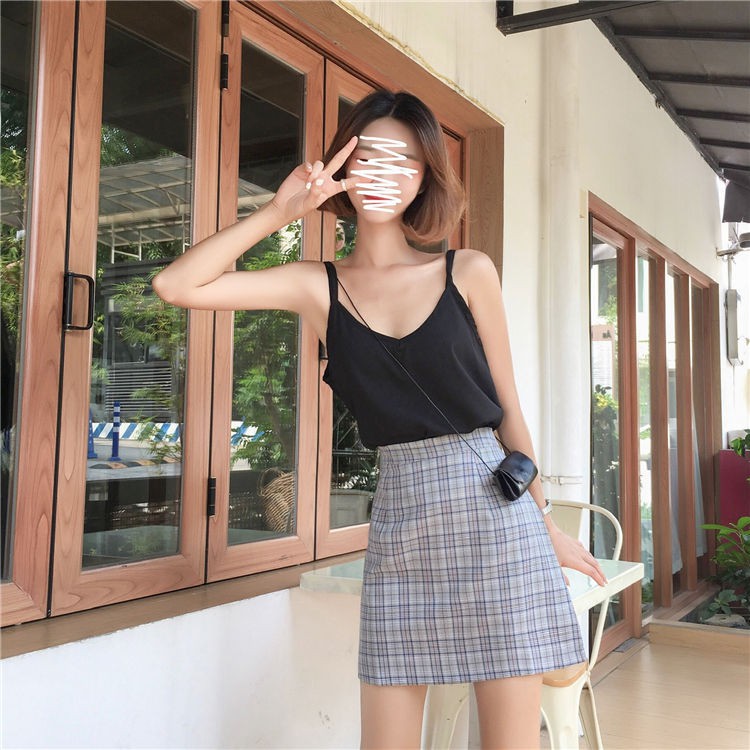 Chân váy chữ A phong cách Hàn Quốc trẻ trung dành cho nữ | BigBuy360 - bigbuy360.vn