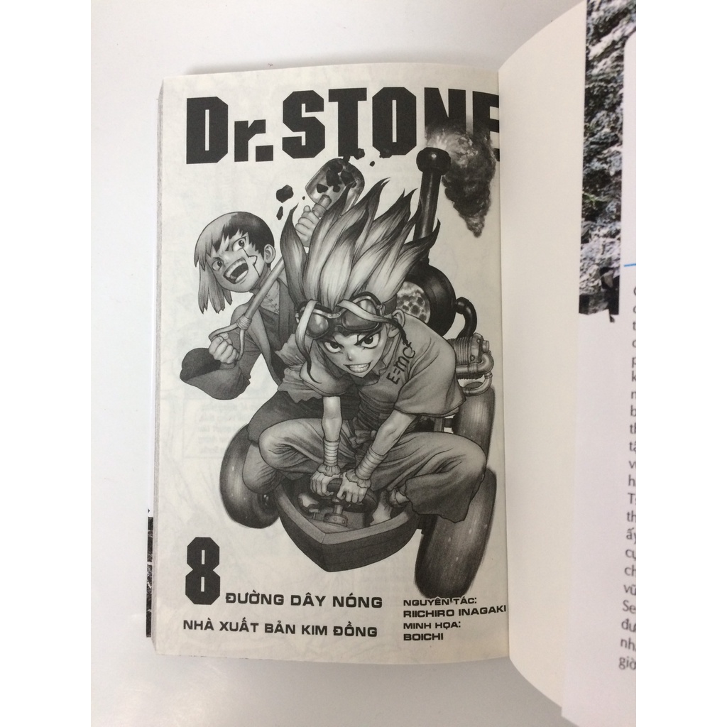 Sách - Dr. Stone - Tập 8