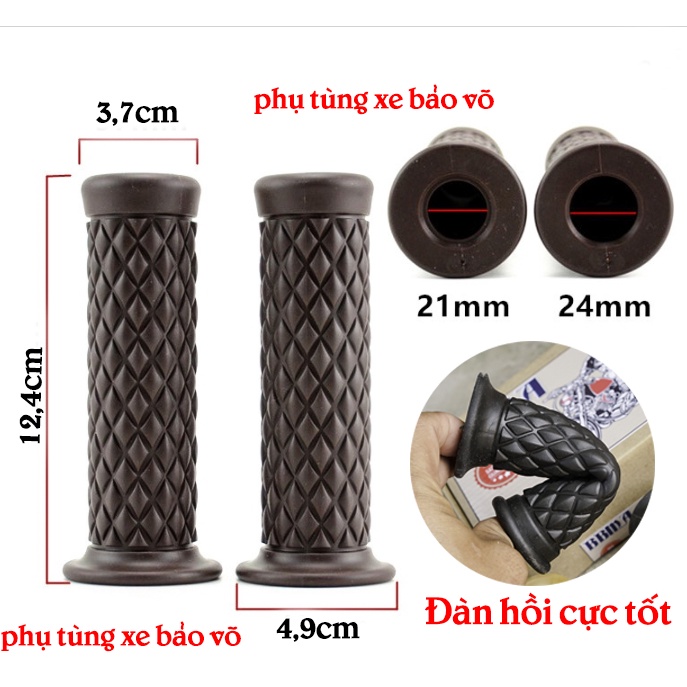 Bao Tay Mắt Cáo Có Lỗ Gắn Gù  chính hãng BBMA