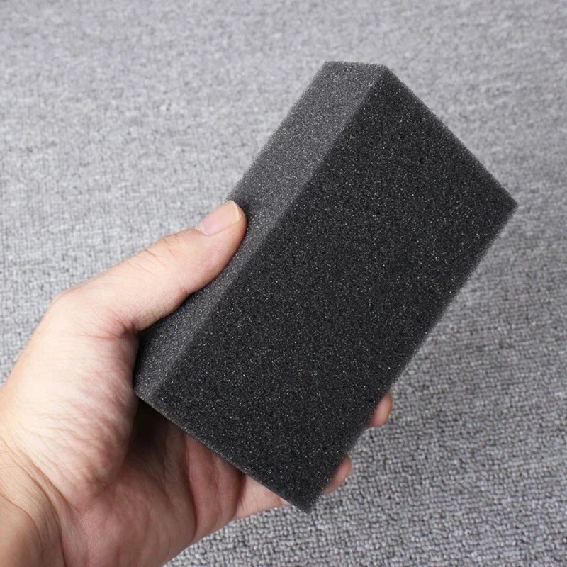 ( Mút bông phủi tóc )